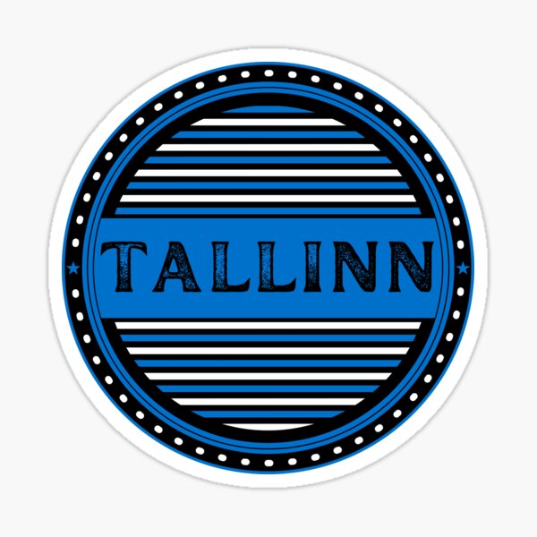 Item preview, City of Tallinn Estonia designed and sold by PatternsUp.