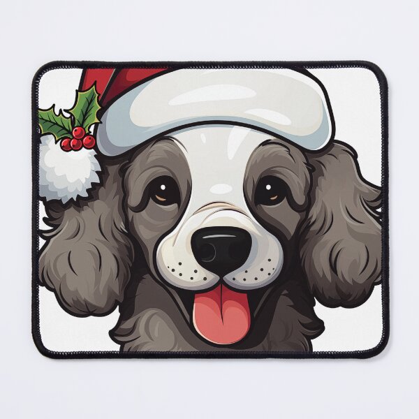 Item preview, Christmas Doodle Oodle Dog - dark brown/ black/chocolate designed and sold by wotsthis.