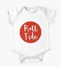 Body de manga corta para bebé Roll Tide