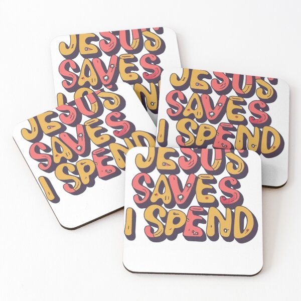 Item preview, Jesus Saves, I Spend: A Funny Faith Tale designed and sold by JazzyCrafting.