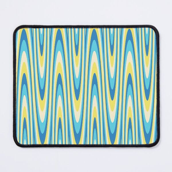 Item preview, Blue Vertical Waves Pattern designed and sold by TheArtism.