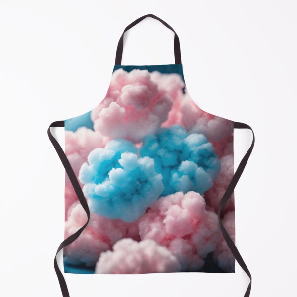 Item preview, Cotton candy macro pink and blue background designed and sold by twisted-dot.