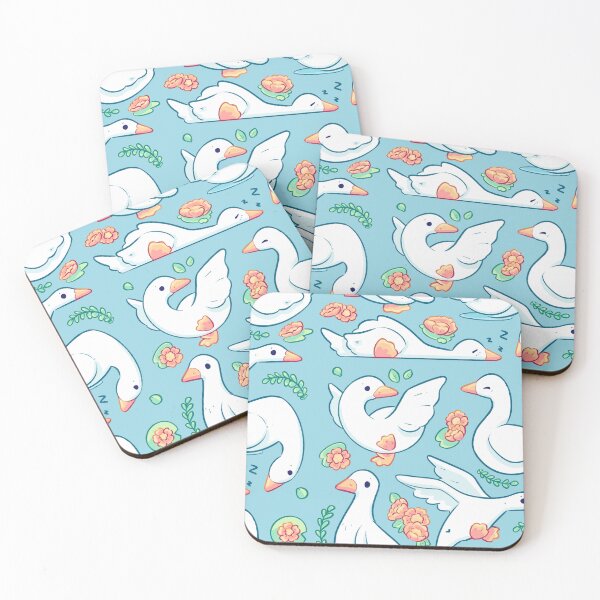 Item preview, Cute Embden Goose Illustration designed and sold by evybenita.