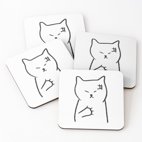 Item preview, angry cat designed and sold by peteanything.
