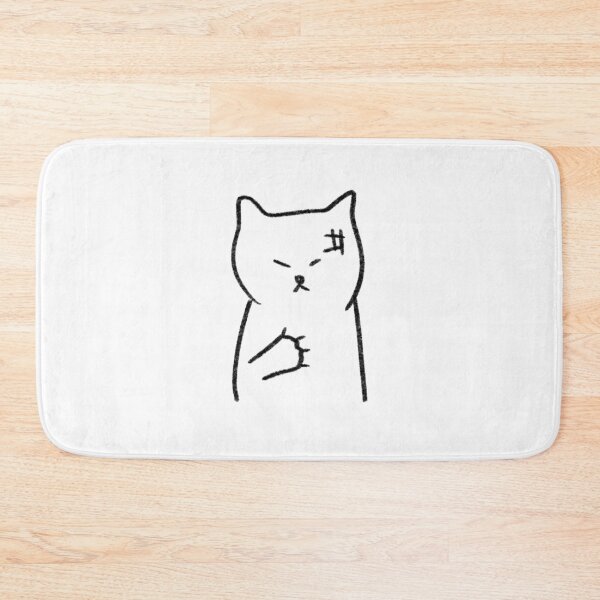 Item preview, angry cat designed and sold by peteanything.