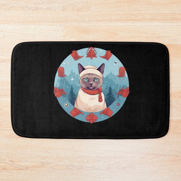 Item preview, Burmese Cat Xmas, Love Cats designed and sold by Logiamerch.