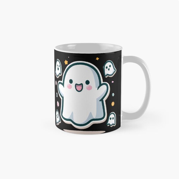 Item preview, Friendly Cute Ghosts with Rosy Cheeks designed and sold by Creative.Shop.