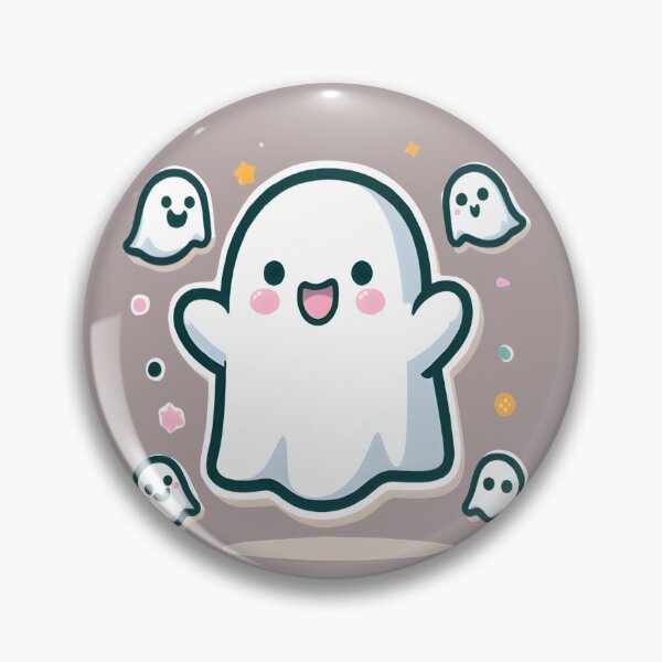 Item preview, Friendly Cute Ghosts with Rosy Cheeks designed and sold by Creative.Shop.