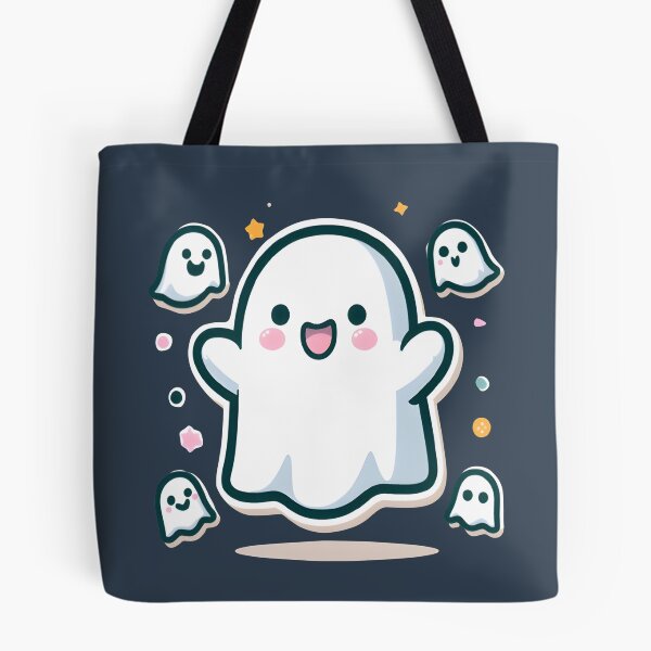 Item preview, Friendly Cute Ghosts with Rosy Cheeks designed and sold by Creative.Shop.