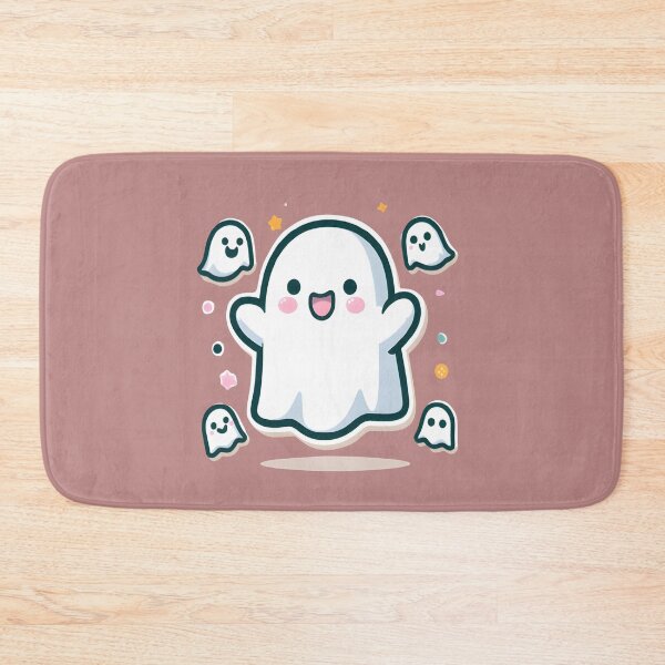 Item preview, Friendly Cute Ghosts with Rosy Cheeks designed and sold by Creative.Shop.