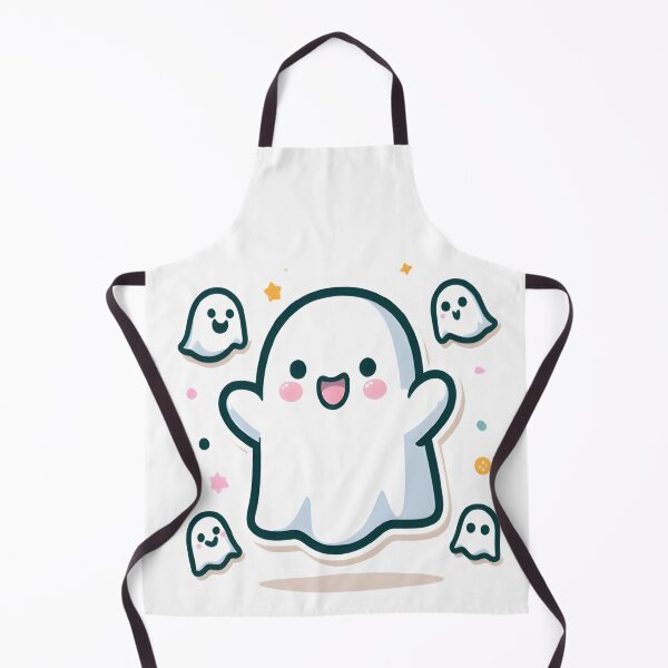 Item preview, Friendly Cute Ghosts with Rosy Cheeks designed and sold by Creative.Shop.