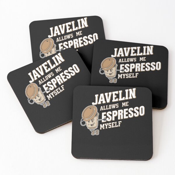 Item preview, Javelin Allows Me Espresso Myself designed and sold by WenegeeDesigns.