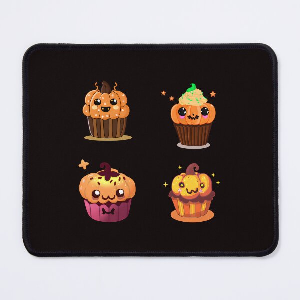 Item preview, Creepy Halloween Pumpkin Cupcake designed and sold by Pattern-Way.