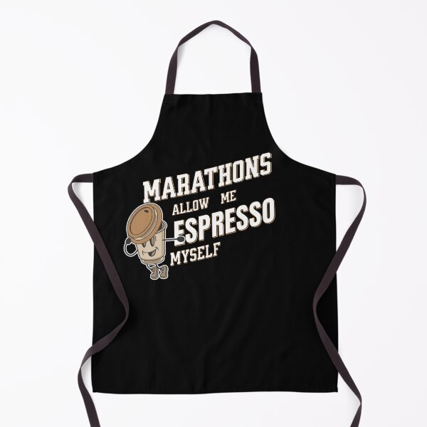 Item preview, Marathons Allow Me Espresso Myself designed and sold by WenegeeDesigns.