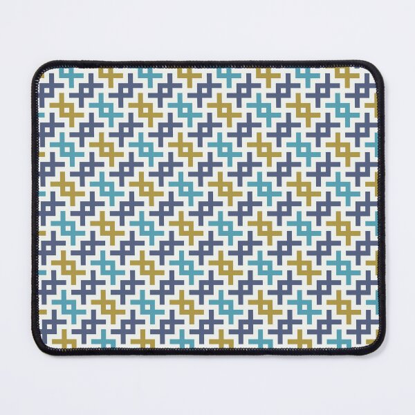 Item preview, Geometric Pattern in Blue, Green and Yellow designed and sold by Harmonish.