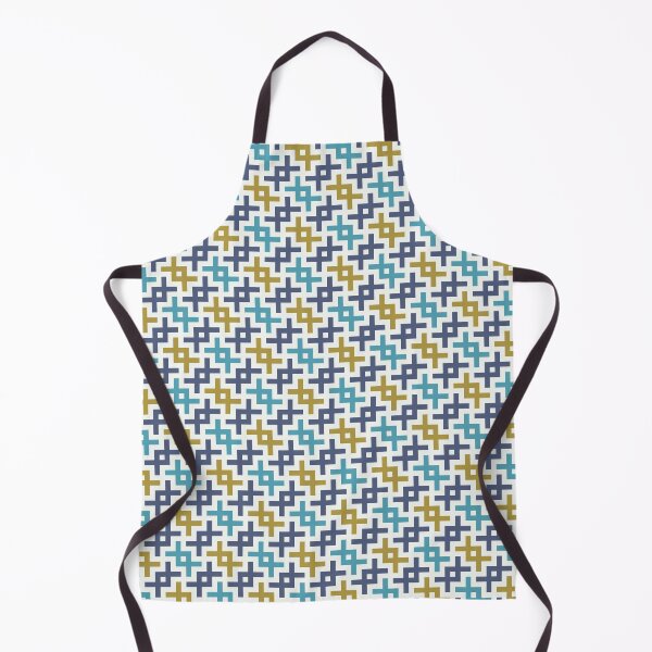 Item preview, Geometric Pattern in Blue, Green and Yellow designed and sold by Harmonish.
