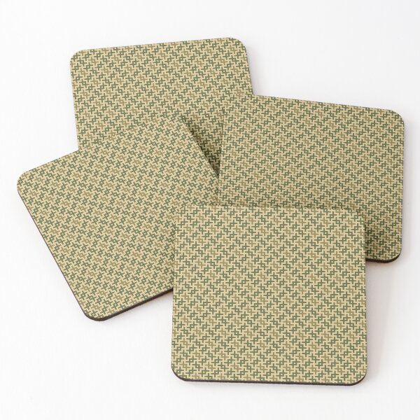 Item preview, Geometric Pattern in Shades of Green designed and sold by Harmonish.