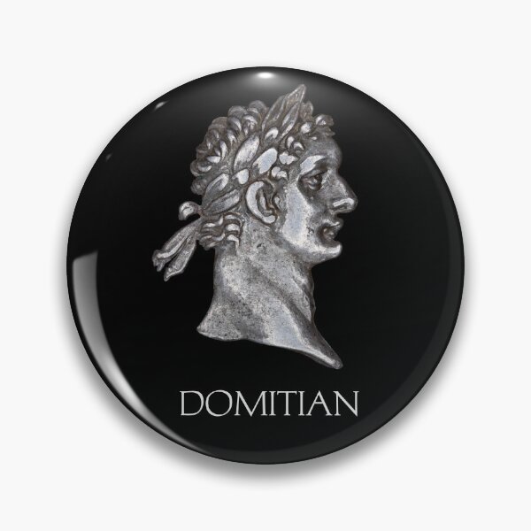 Item preview, Emperor Domitian Coin Portrait with Name designed and sold by OptimoPrincipi Roman Coins.