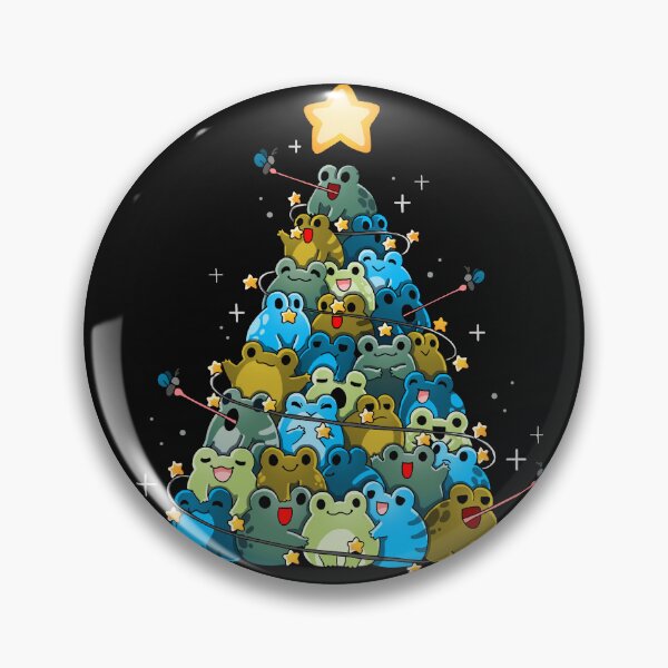 Item preview, Froggy Christmas designed and sold by VallinArt.