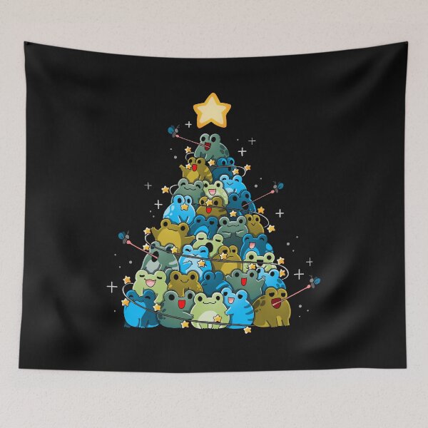 Item preview, Froggy Christmas designed and sold by VallinArt.