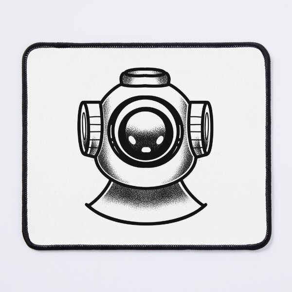Item preview, Oceancore Tattoo Diving helmet designed and sold by jazzydevil.