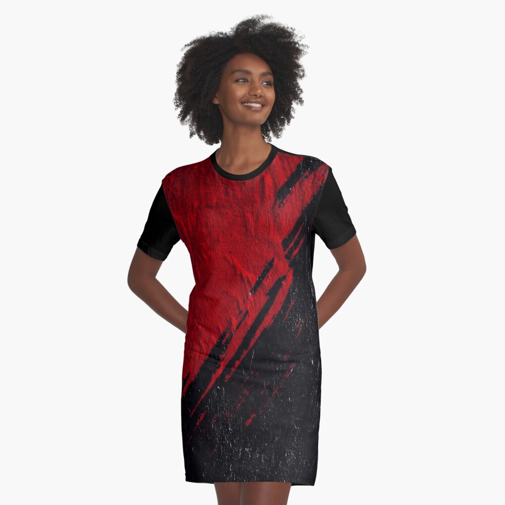 Item preview, Graphic T-Shirt Dress designed and sold by MOBI-CASE.