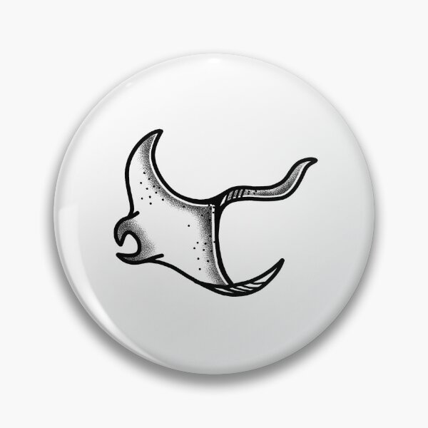 Item preview, Oceancore Tattoo manta ray designed and sold by jazzydevil.