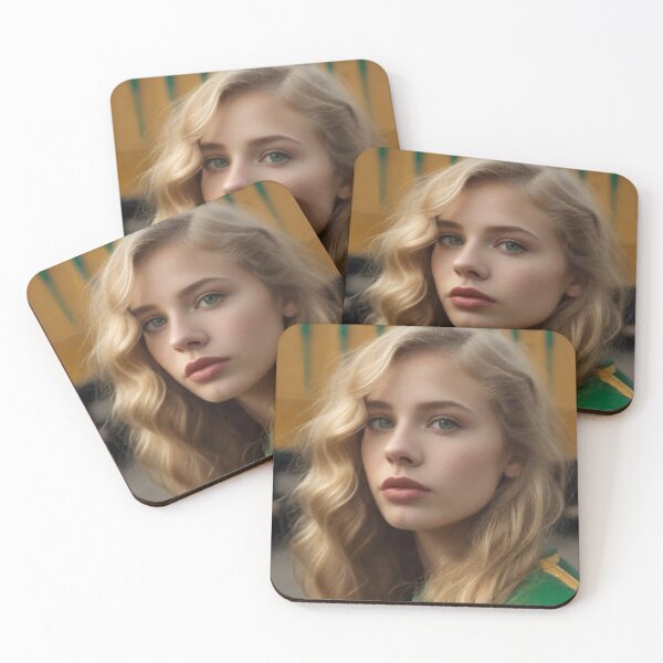 Item preview, Portrait with green eyes designed and sold by jsebouvi.