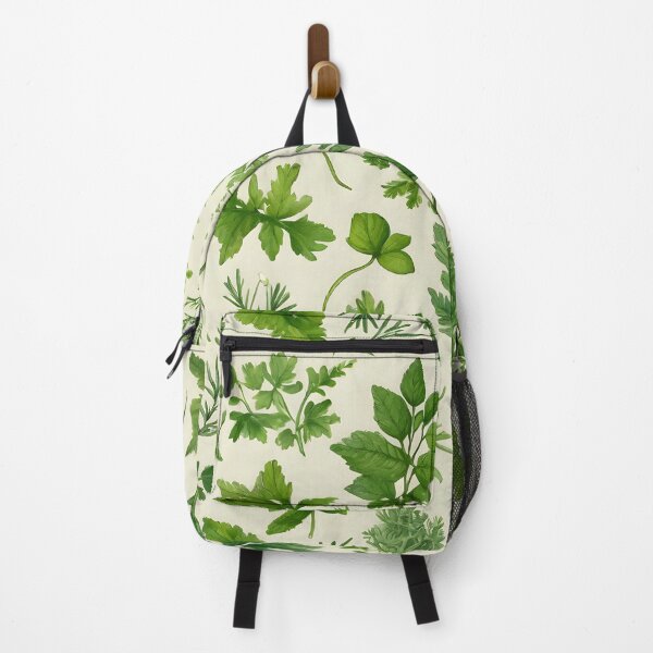 Item preview, Watercolor beautiful, wild leaves - white, green, dark green, light colors, botanical pattern. designed and sold by My-fake-places.