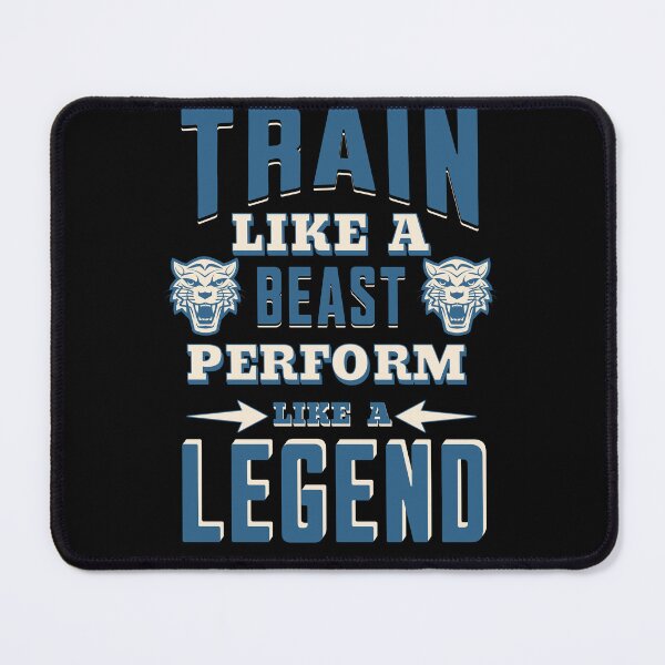 Item preview, Athletes: Train Like a Beast, Perform Like a Legend. designed and sold by WenegeeDesigns.