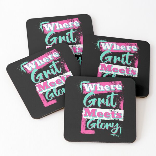 Item preview, Athletics: Where Grit Meets Glory. designed and sold by WenegeeDesigns.