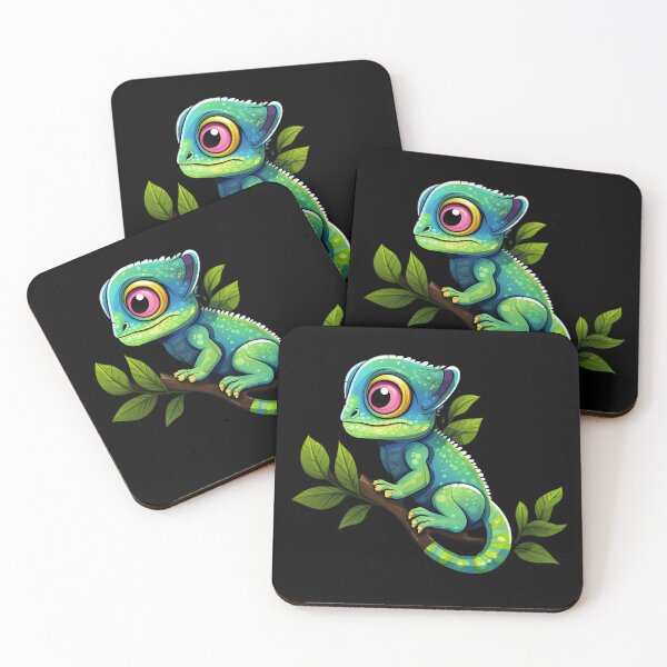 Item preview, Chameleon Lovers Lizard Chameleons designed and sold by Superhero Gear.