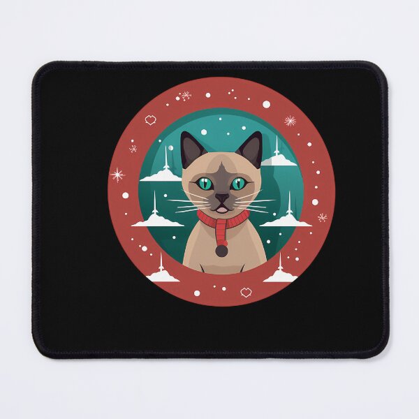 Item preview, Burmese Cat Xmas, Love Cats designed and sold by Logiamerch.