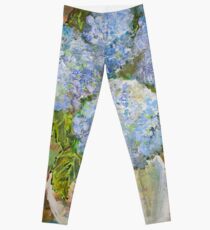 Endless Summer Hydrangea Leggings