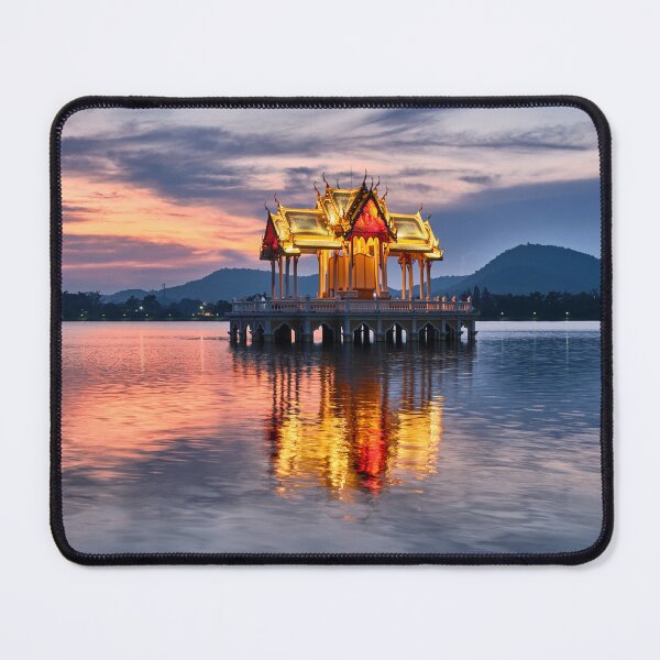 Item preview, Khao Tao Temple at Dusk: A Magical Show designed and sold by franck380.