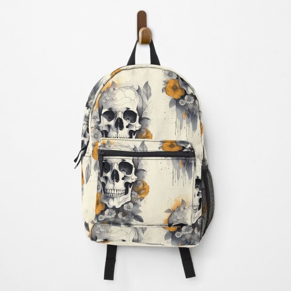 Item preview, Skull and Floral designed and sold by j-tippens-art.