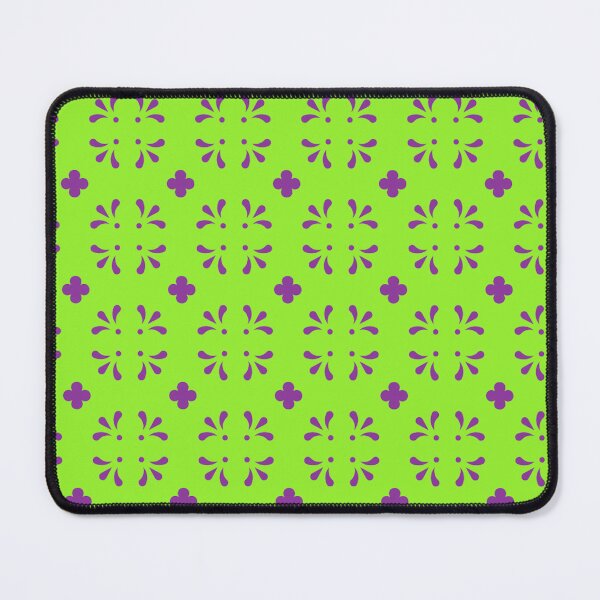 Item preview, Neon Green Deep Purple Floral Vintage Contrast Abstract Antique Urban Pattern designed and sold by PenguinForests.