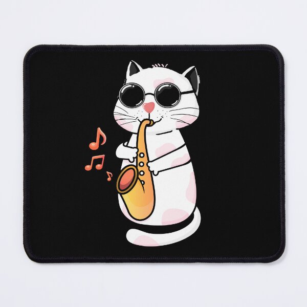 Item preview, Saxophone Cat - Meowsician, Jazz Cat, Careless Whisker designed and sold by DigitalByEb.