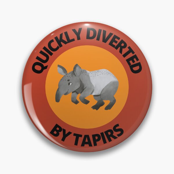 Item preview, Quickly diverted by tapirs designed and sold by GasconyPassion.