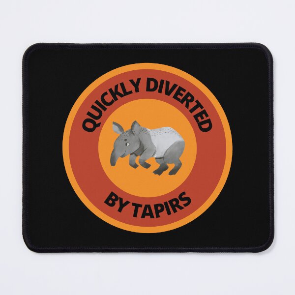 Item preview, Quickly diverted by tapirs designed and sold by GasconyPassion.