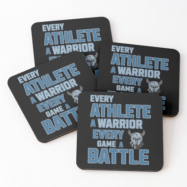 Item preview, Every Athlete a Warrior, Every Game a Battle. designed and sold by WenegeeDesigns.
