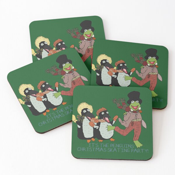 Item preview, A Muppet Christmas Carol - penguins' skating party (with text) designed and sold by Jennifer Grene.