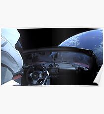 SpaceX Starman - NICHT PANIK! Poster