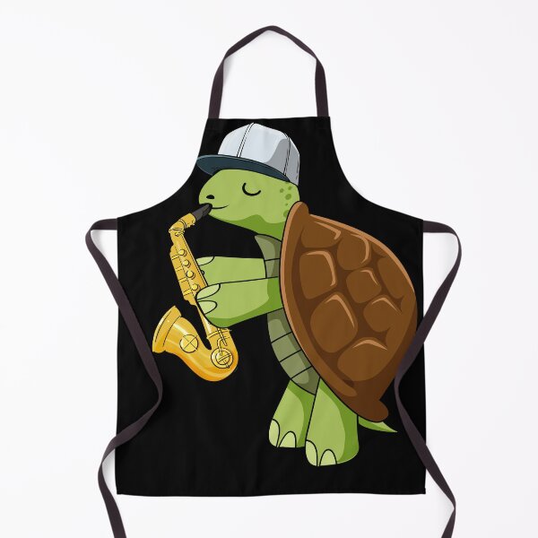 Item preview, Turtle Playing The Saxophone designed and sold by DigitalByEb.