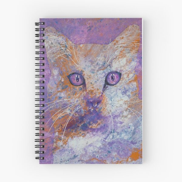 Item preview, Purple Tortoiseshell Cat designed and sold by TheVividCanvas.