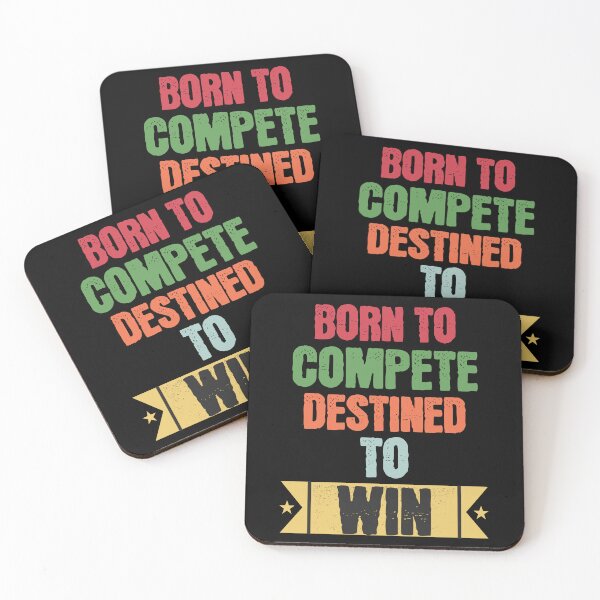 Item preview, Athletes - Born to Compete, Destined to Win. designed and sold by WenegeeDesigns.