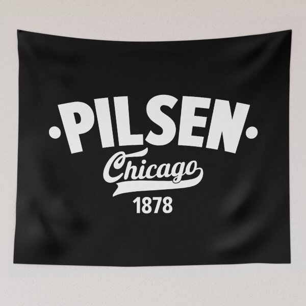 Item preview, Pilsen, Chicago Logo - Where Art Meets Neighborhood designed and sold by Boogosh.