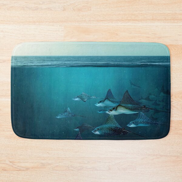 Item preview, Manta Ray Wall Art designed and sold by SurfolioPrints.