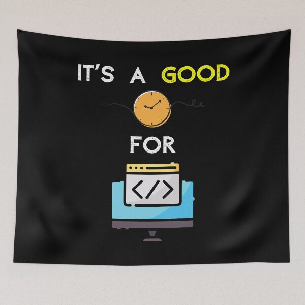 Item preview, It's a good time for coding designed and sold by Marten-Store.