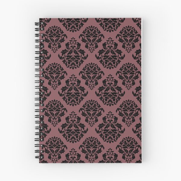 Artikelvorschau, Kleiner Dusty Rose Damast 2 entworfen und verkauft von Pixels2Patterns.